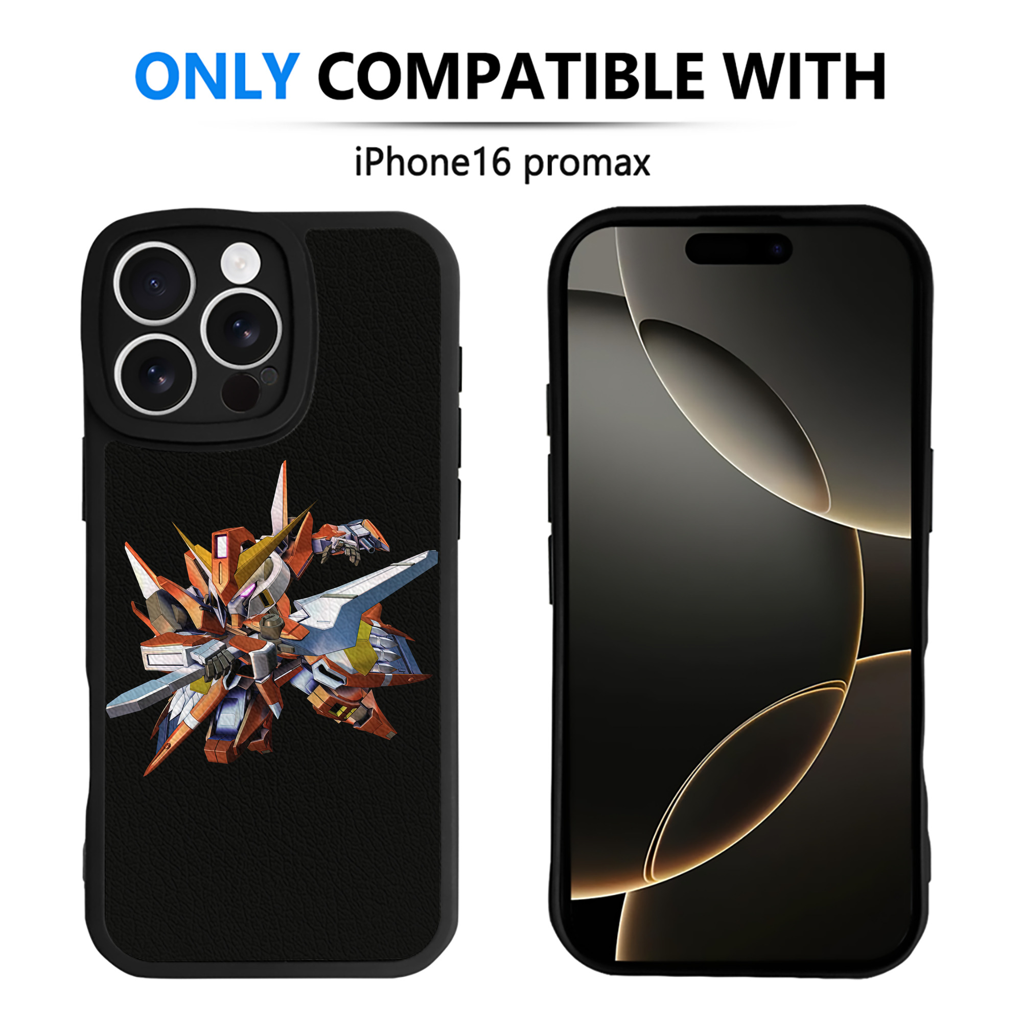 （画像用） 機動戦士ガンダム Mobile Suit Gundam 【iPhone 16シリーズ対応】シリコンスマホケース（レザー調） 材質：シリコン